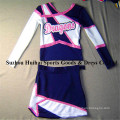 Spandex Langarm Cheerleading Uniformen